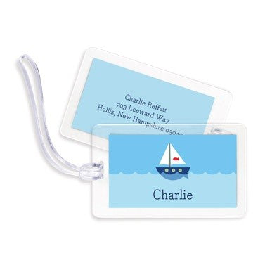 boatman geller sailboat bag tags