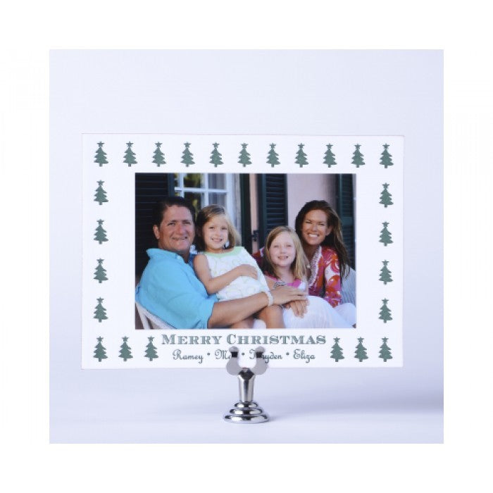 simple trees holiday card