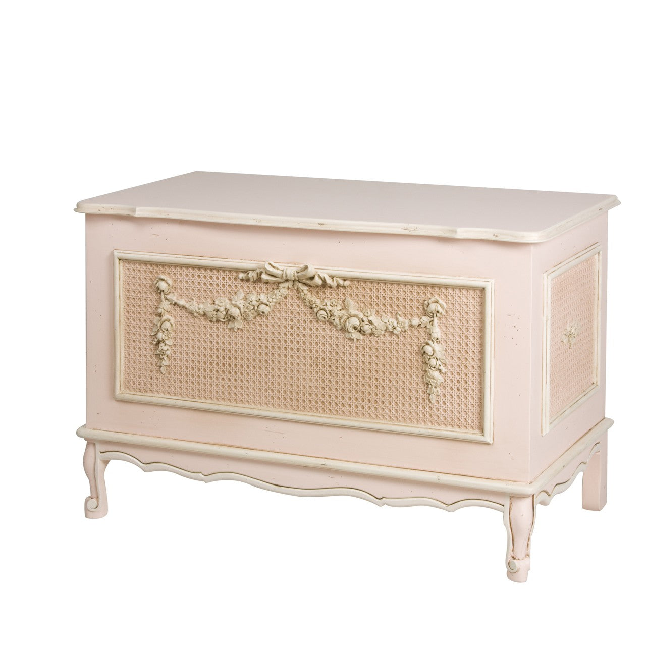 French Toy Chest Provence Pink