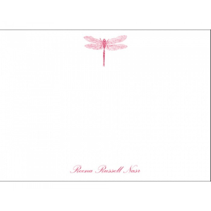 dragonfly social stationery