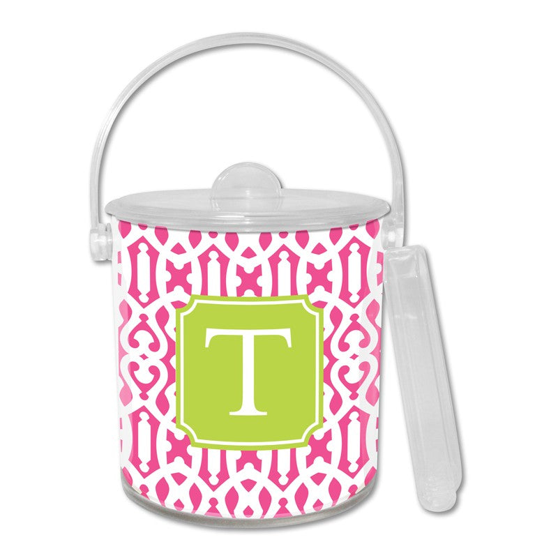 boatman geller cameron raspberry ice bucket