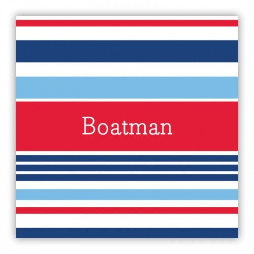 Espadrille Nautical Square Lucite Tray Insert