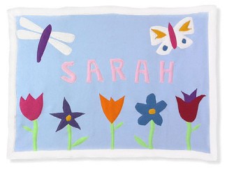 personalized fleece blanket - mary, mary