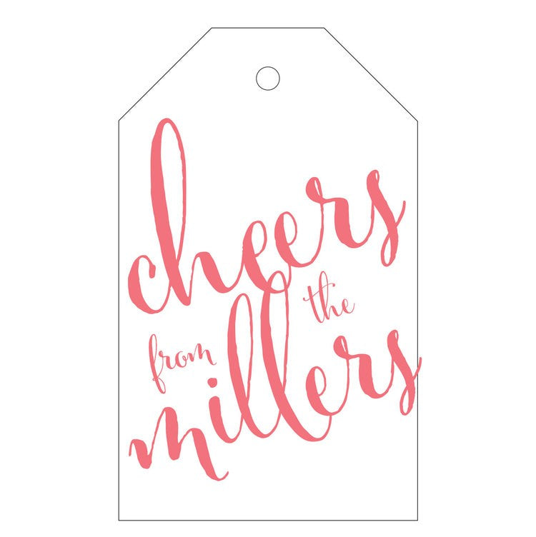 haute papier letterpress gift tag t38