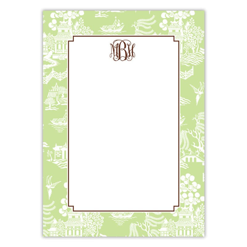 boatman geller chinoiserie green large flat