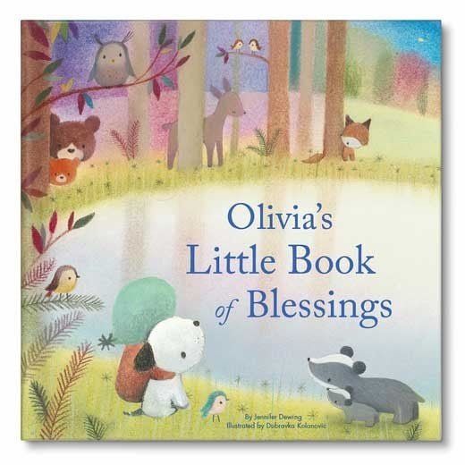 my little book of blessings personalized book