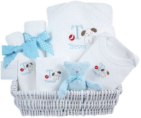 luxury baby gift basket - sailor