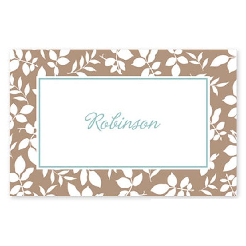 boatman geller silo leaves mocha placemat