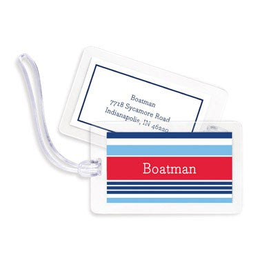 boatman geller espadrille nautical bag tags
