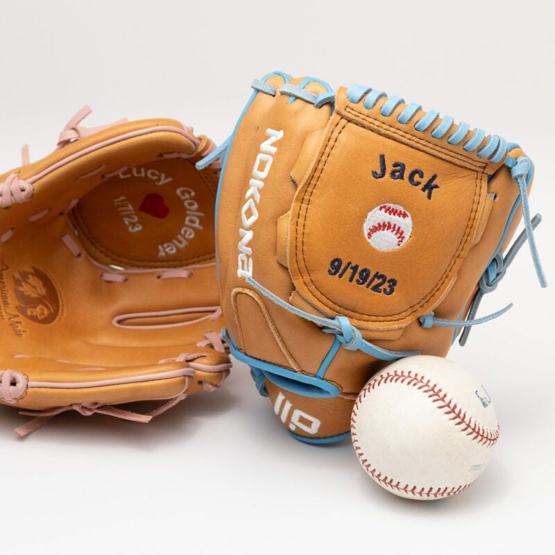 baby's first baseball glove
