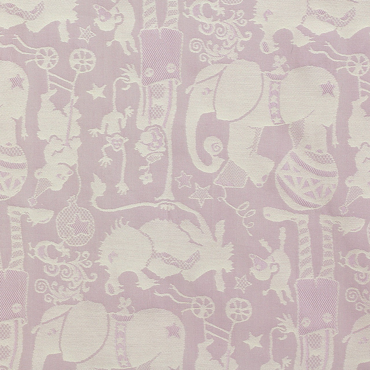 le cirque/lilac fabric