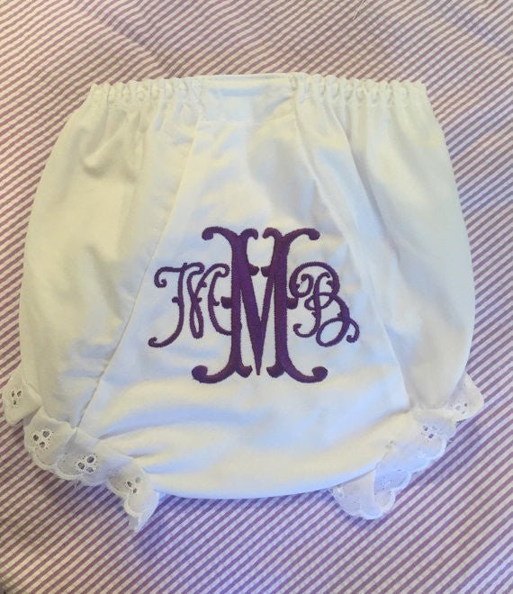 personalized fancy fishtale diaper cover