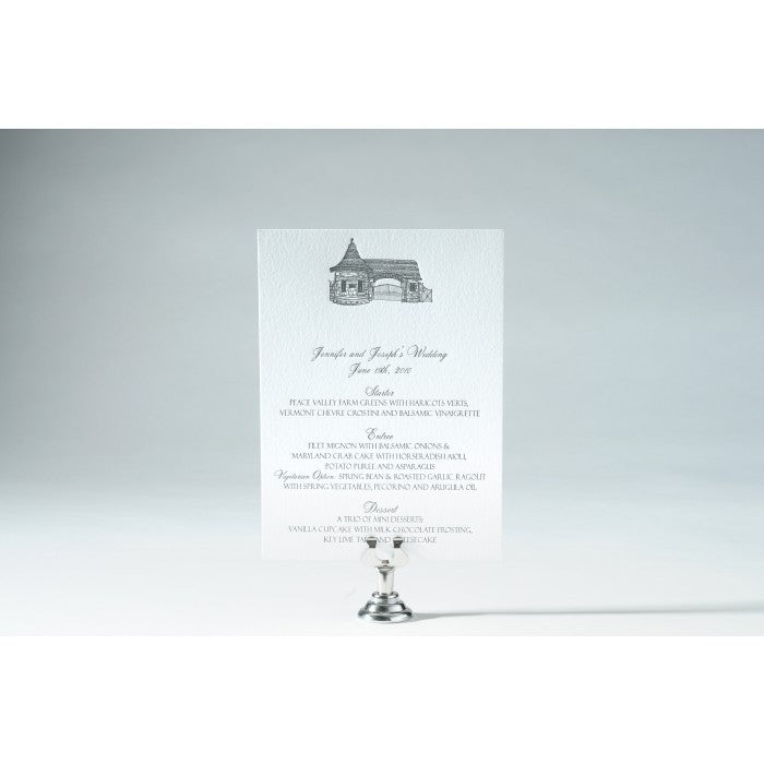 jenny & joe menu card