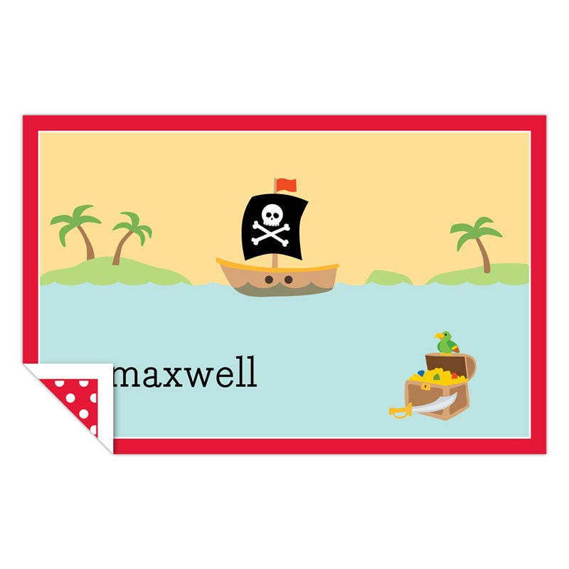 boatman geller pirate placemat