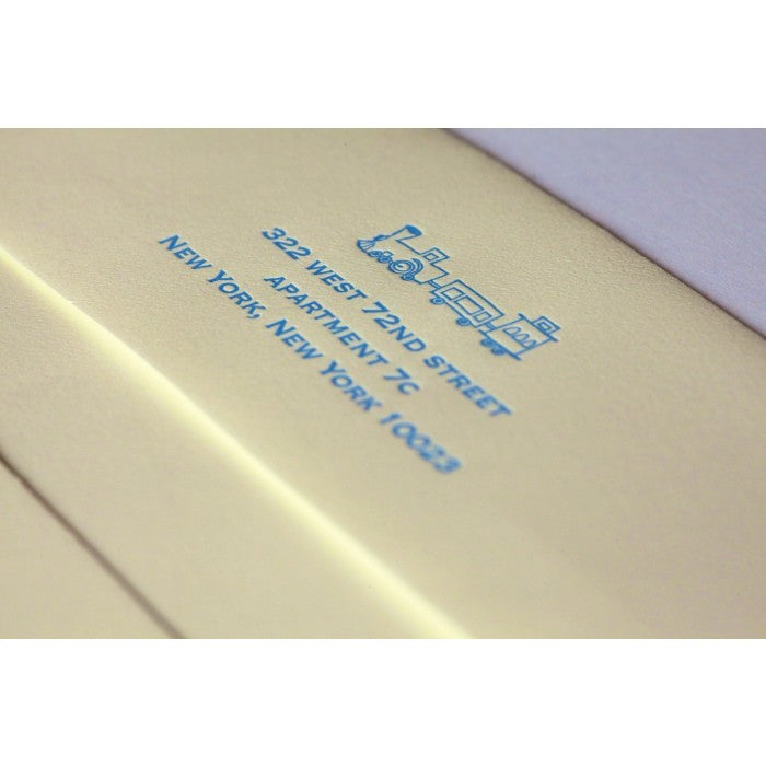 helicopter parade baby stationery