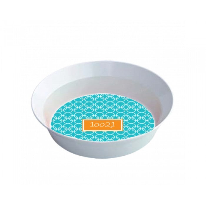 circles children's melamine bowl