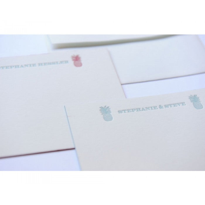 pineapple note cards