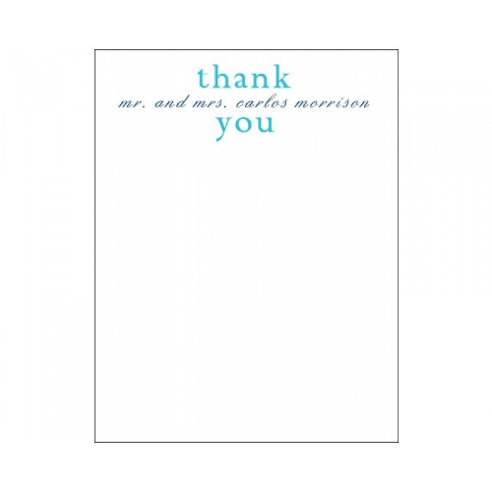 renee & carlosthank you notes