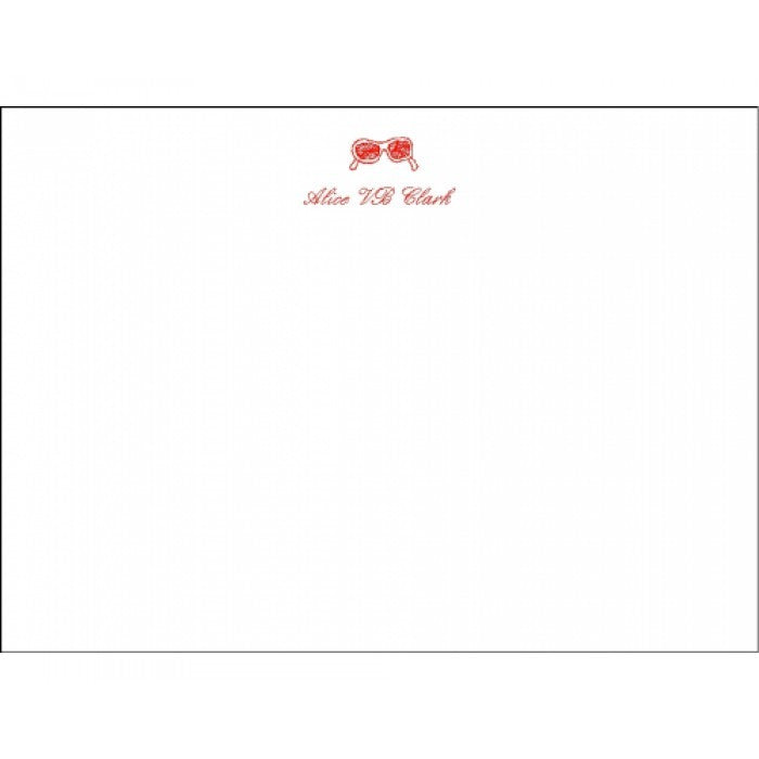 sunglasses social stationery