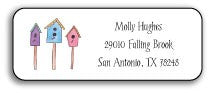 personalized address labels  for the birds