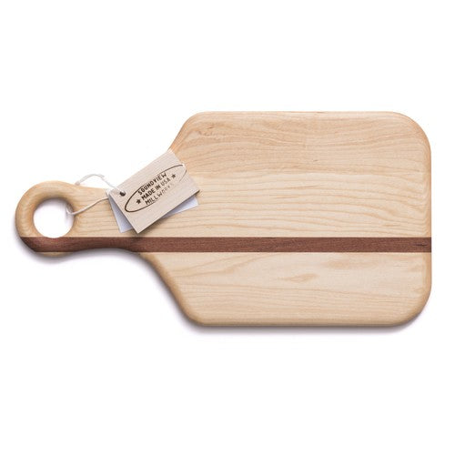 soundview millworks cheese with handle serving board