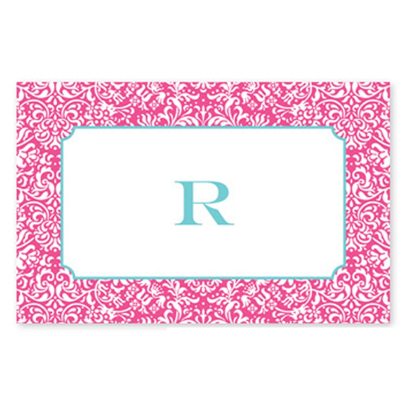 boatman geller chloe raspberry placemat