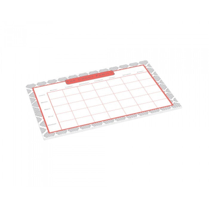 chody family schedule pad