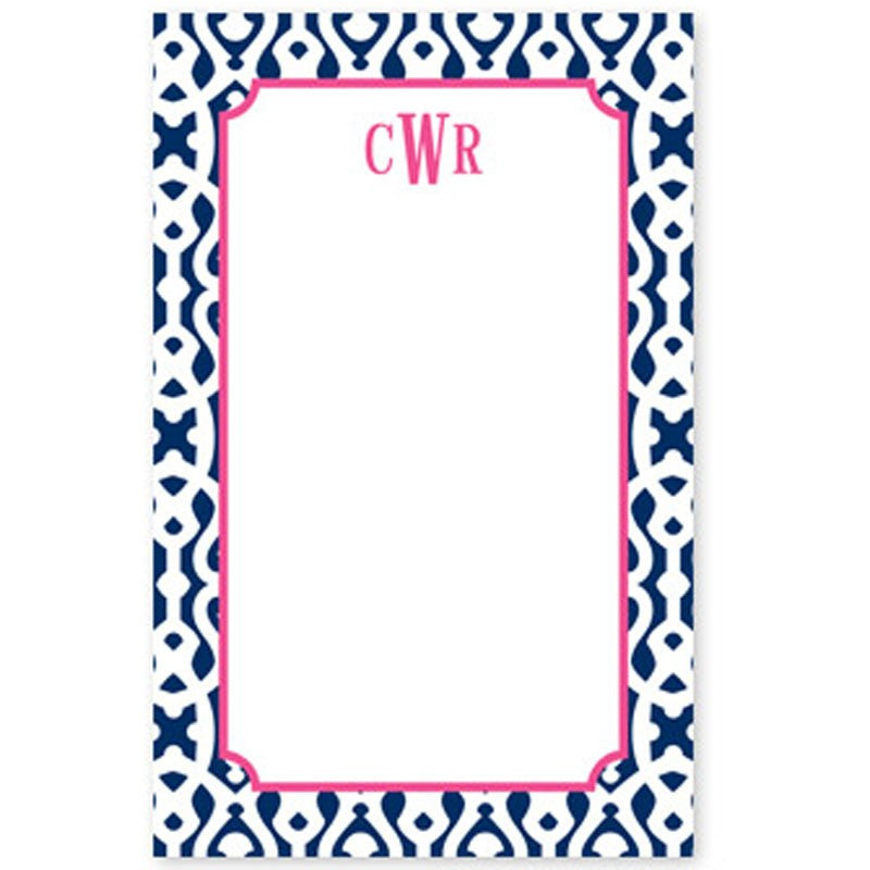 boatman geller cameron navy notepad