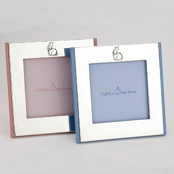 pink or blue bunny frame 4 x 4