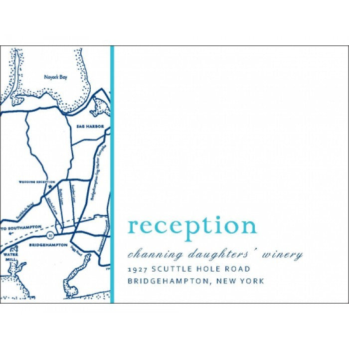 renee & carlos reception card