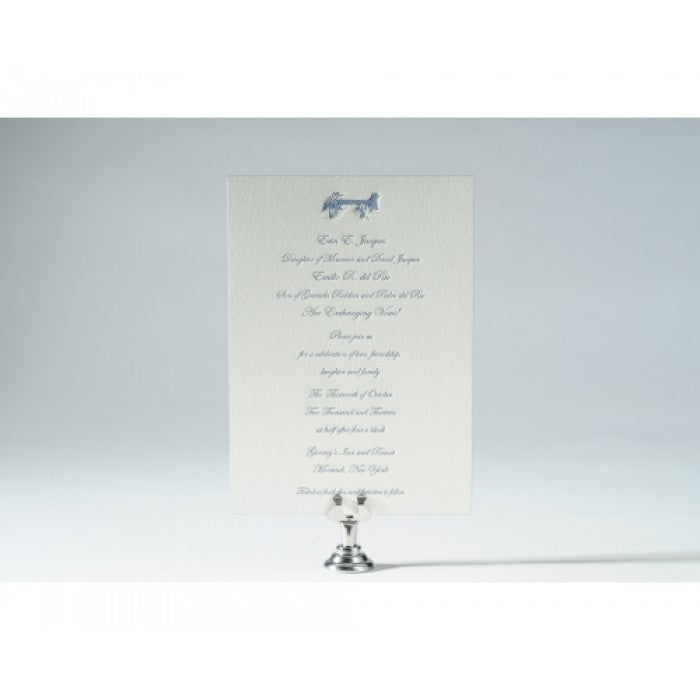 dunes beach wedding invitation card
