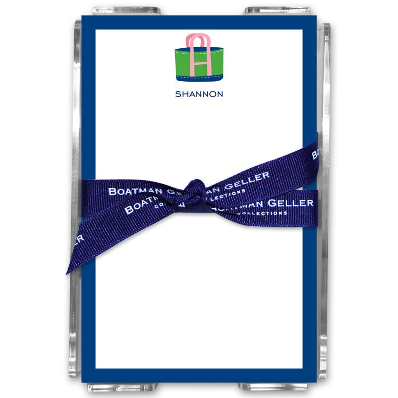 boatman geller tote acrylic note sheets