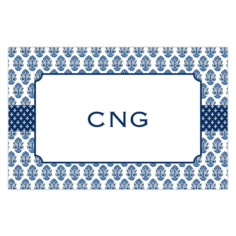 boatman geller beti navy placemat