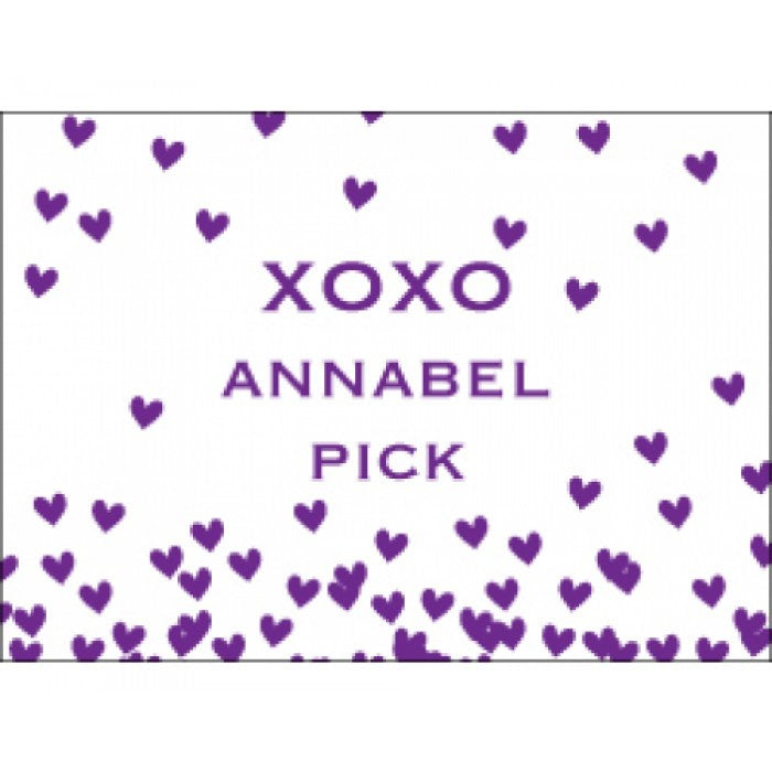 children's gift enclosures - hearts