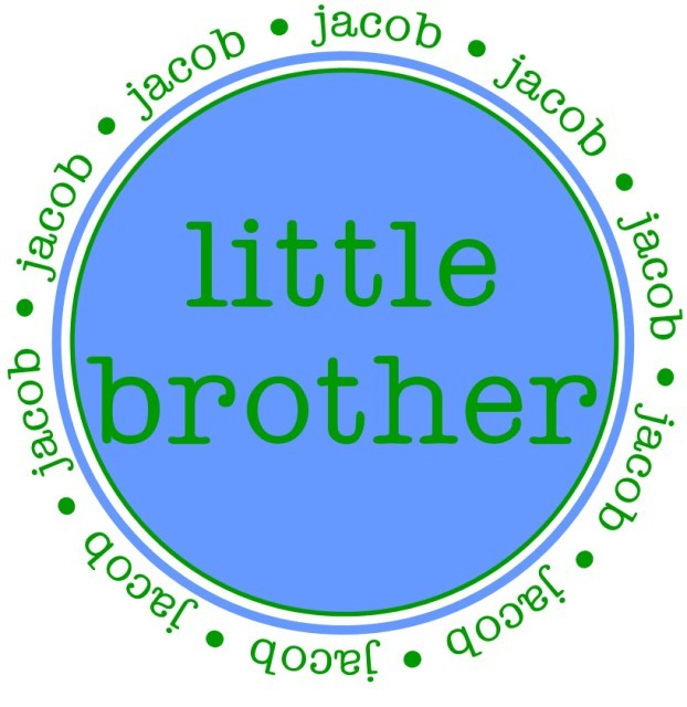 personalized little brother shirt
