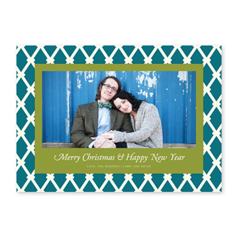 boatman geller claire blue & olive photocard