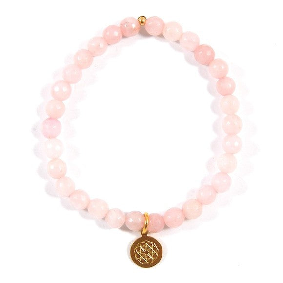 Customize Your Charm - Rose Quartz Classic Charm Bracelet