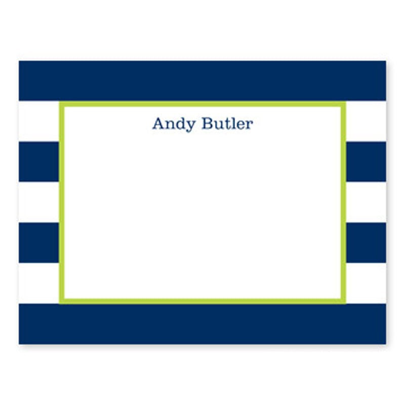 boatman geller awning stripe navy small small flat