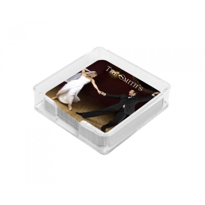 personalized photo coasters