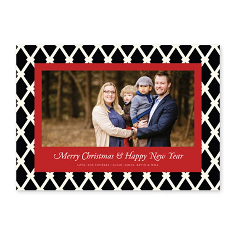 boatman geller claire black & red photocard