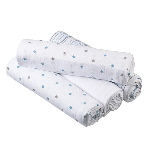 boys muslin wraps by Aden & Anais