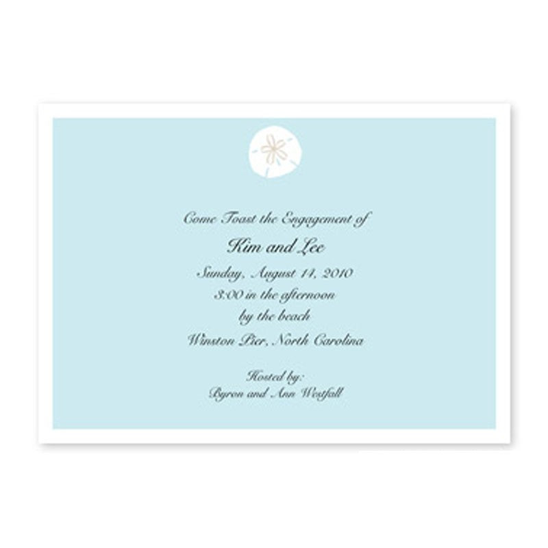 boatman geller sand dollar flat notecard