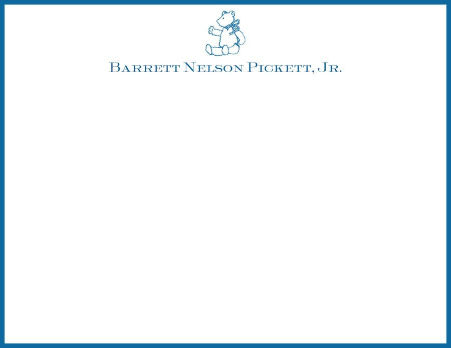 bear children's stationary