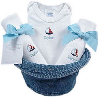baby boy gift set - bucket hat