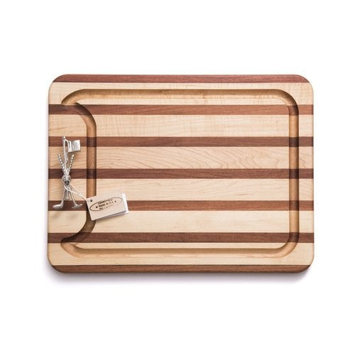 soundview millworks golf clubs and flag appetizer handle board
