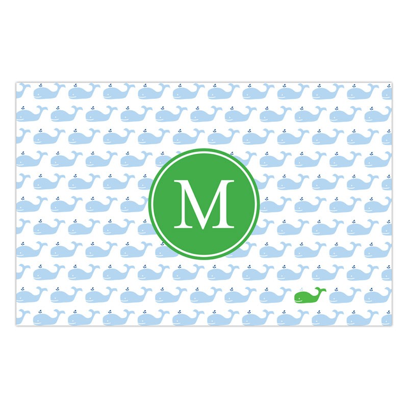 boatman geller whale repeat placemat