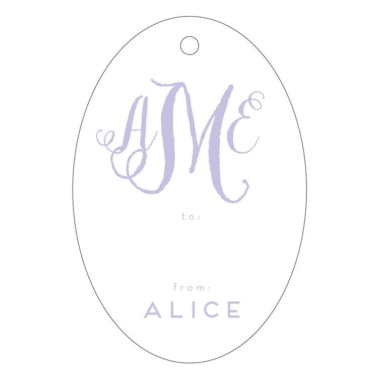 haute papier letterpress gift tag t11