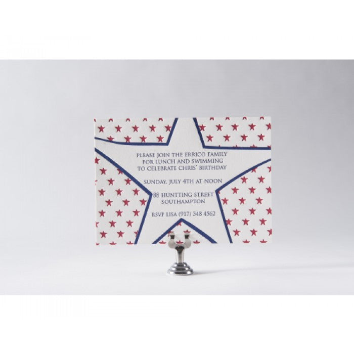 stars & stripes cocktail & dinner parties