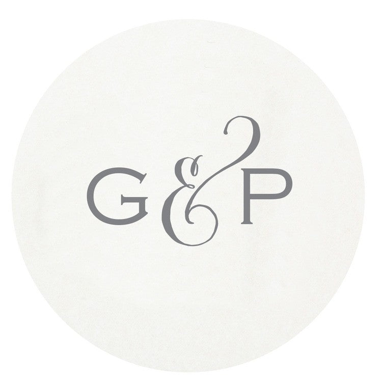 personalized letterpressed coasters m130 by haute papier
