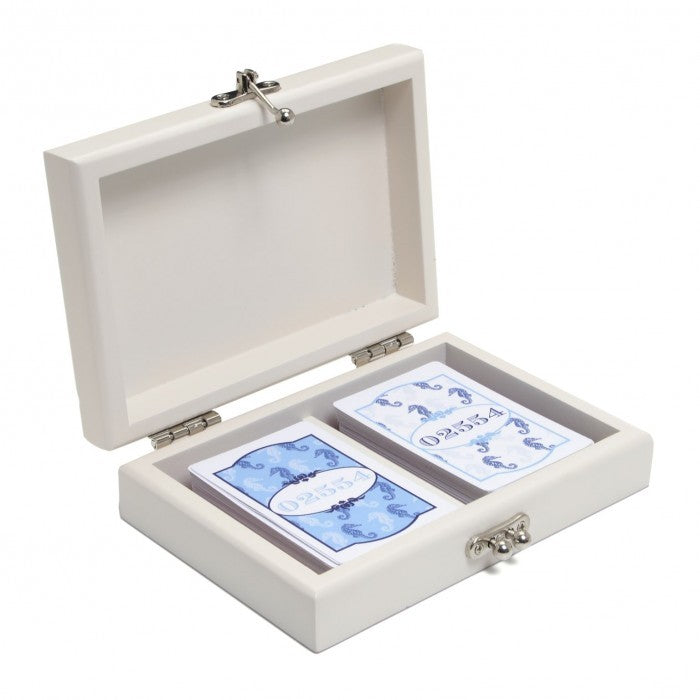 seaspray seahorse playing cards